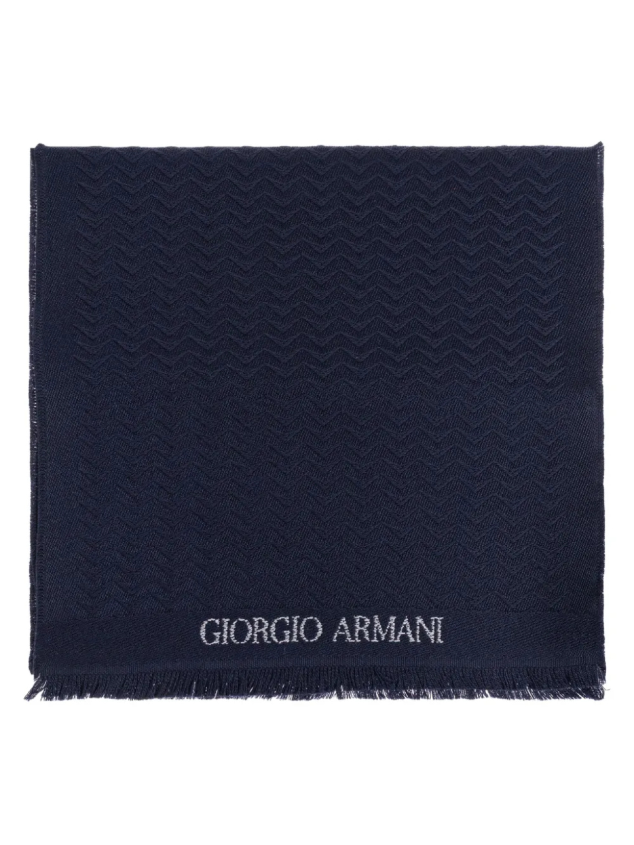 

Шерстяной шарф Giorgio Armani, синий