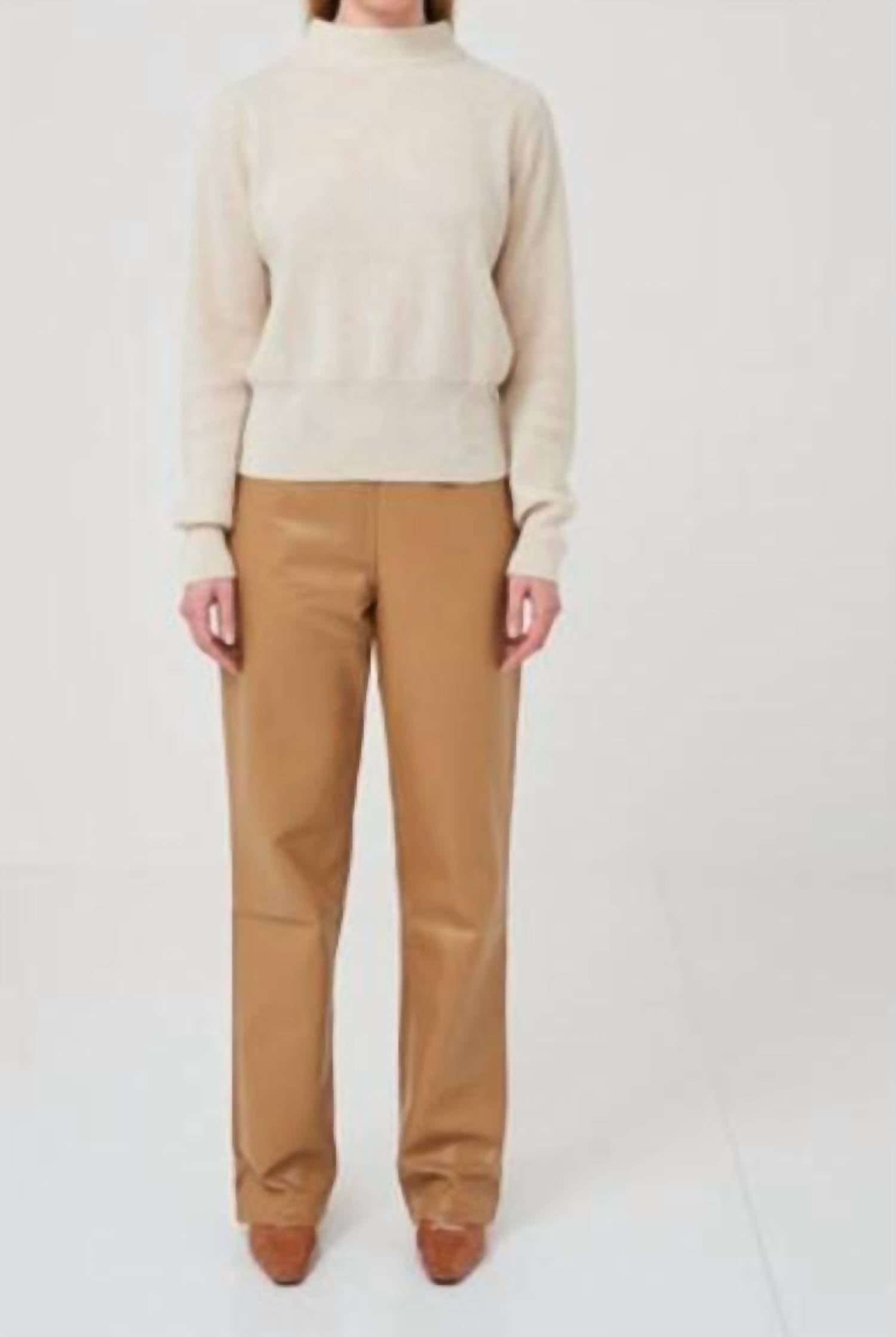 

Свитер Sophia Fringe цвета Antique White Brodie Cashmere