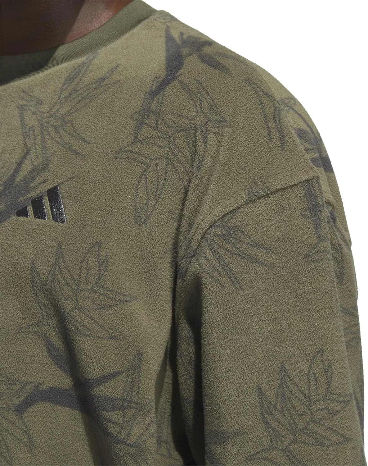 Толстовка adidas Oasis Crew для гольфа — фото 4