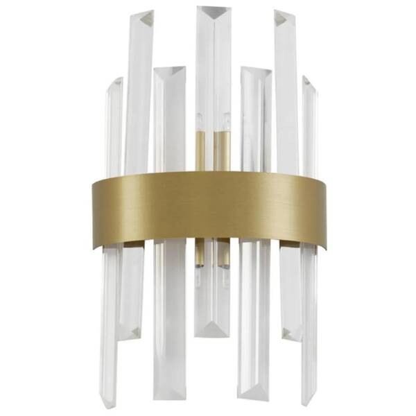 

Настенный светильник click-licht.de CROWN цвет gold-satiniert transparent