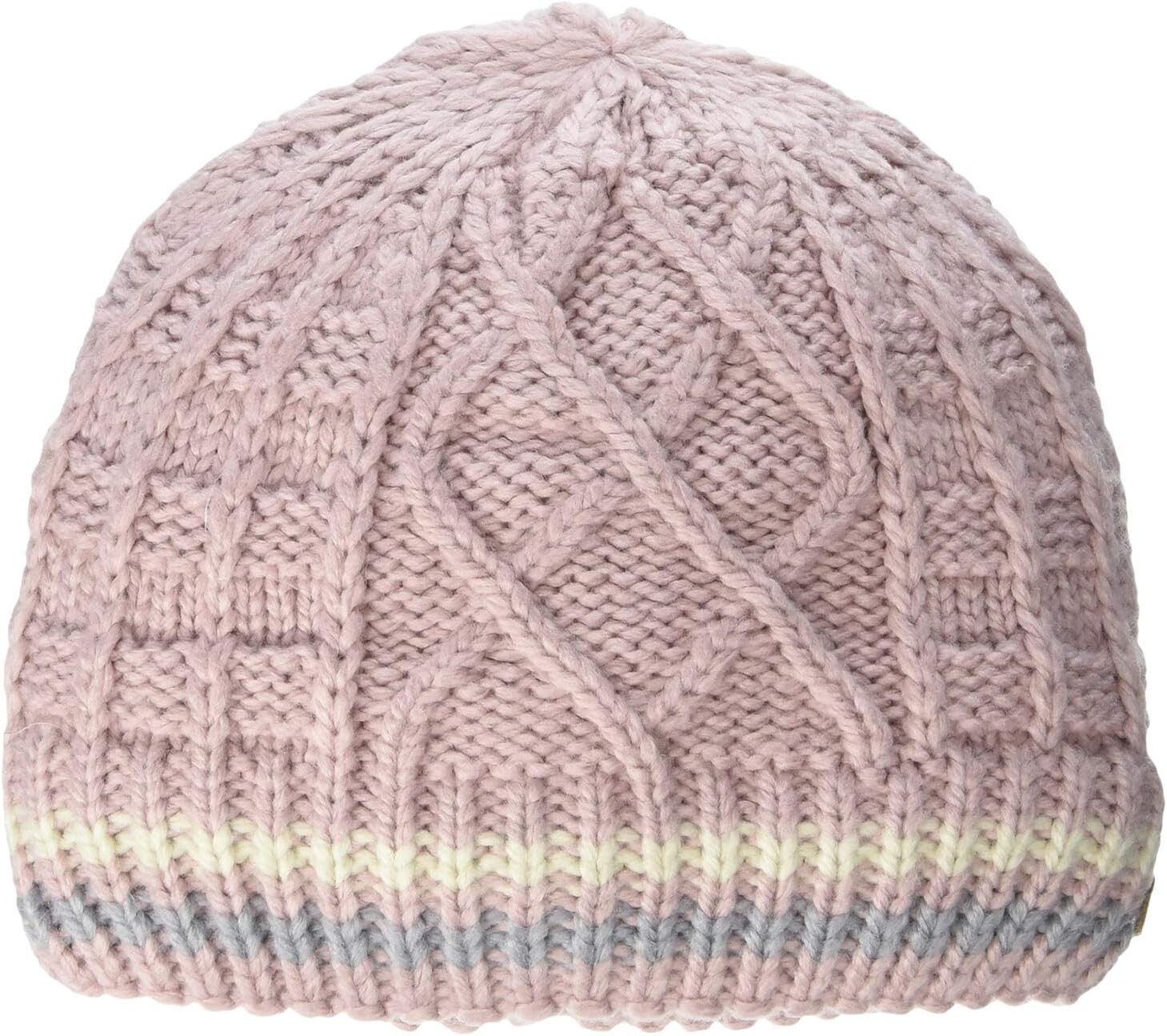 

Шапка Columbia Cabled Cutie Beanie, цвет Mineral Pink/Chalk/Columbia Grey