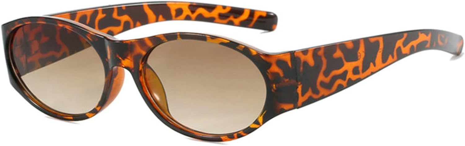 

Солнцезащитные очки Willochra маленьких овальных размеров для женщин, модные солнцезащитные очки с защитой от УФ-излучения UV400, винтажные солнцезащитные очки в толстой оправе круглой формы для мужчин, C4