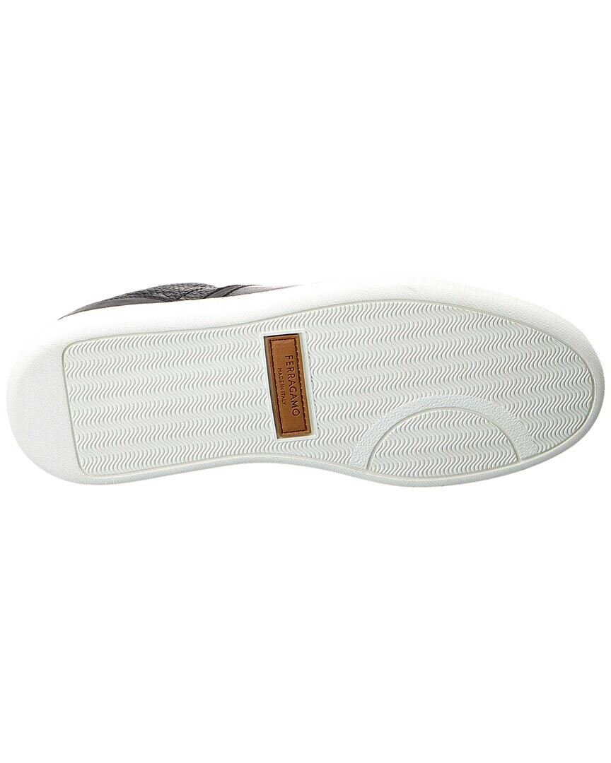 

Кожаные кроссовки Ferragamo Achille Salvatore Ferragamo, черный