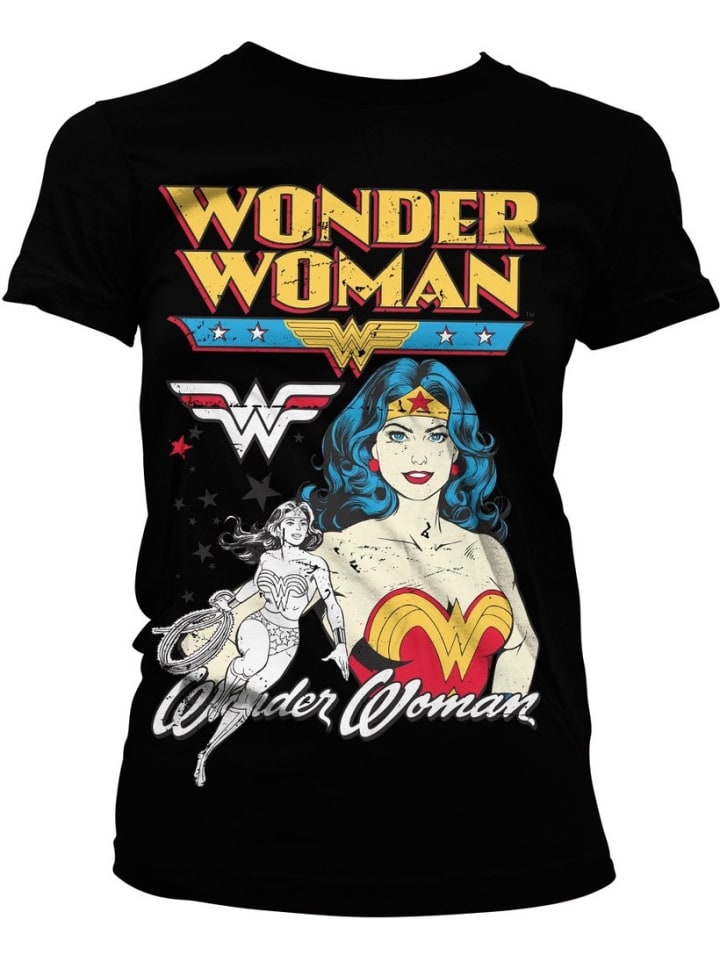 

Футболка WONDER WOMAN, черный