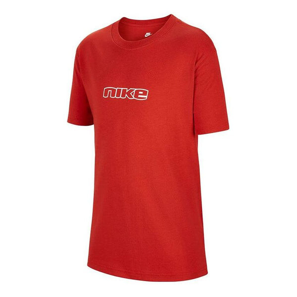 

Футболка (PS) Nike Colorful Logo T-shirt 'Red', красный