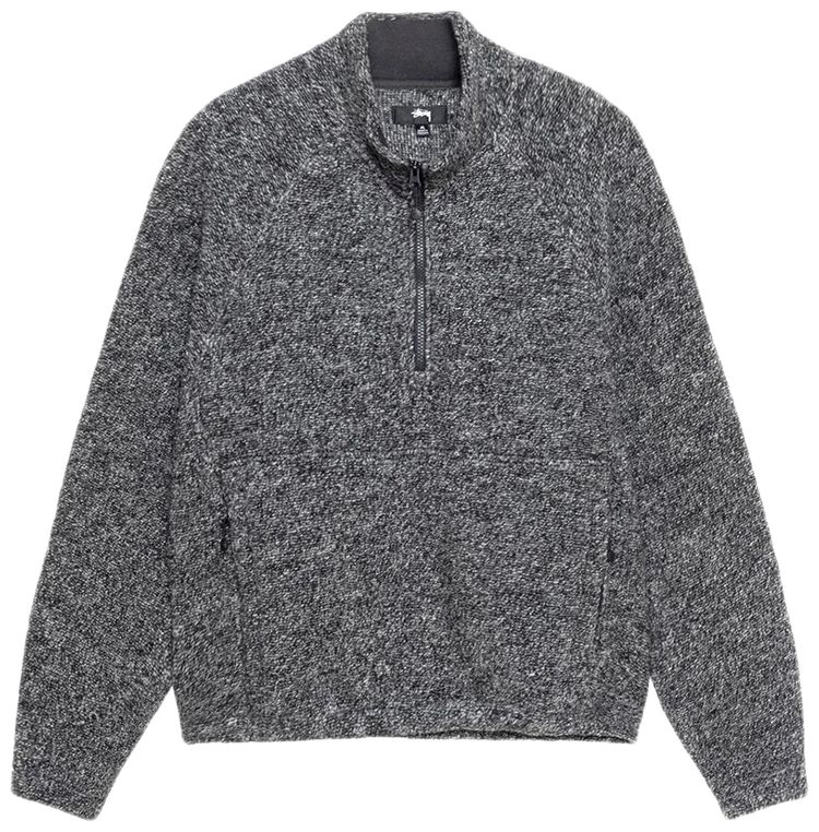 

Stussy Шерстяная смесовая водолазка, черная