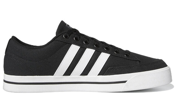 Кроссовки adidas neo Retrovulc 'Black White', черный — фото 2
