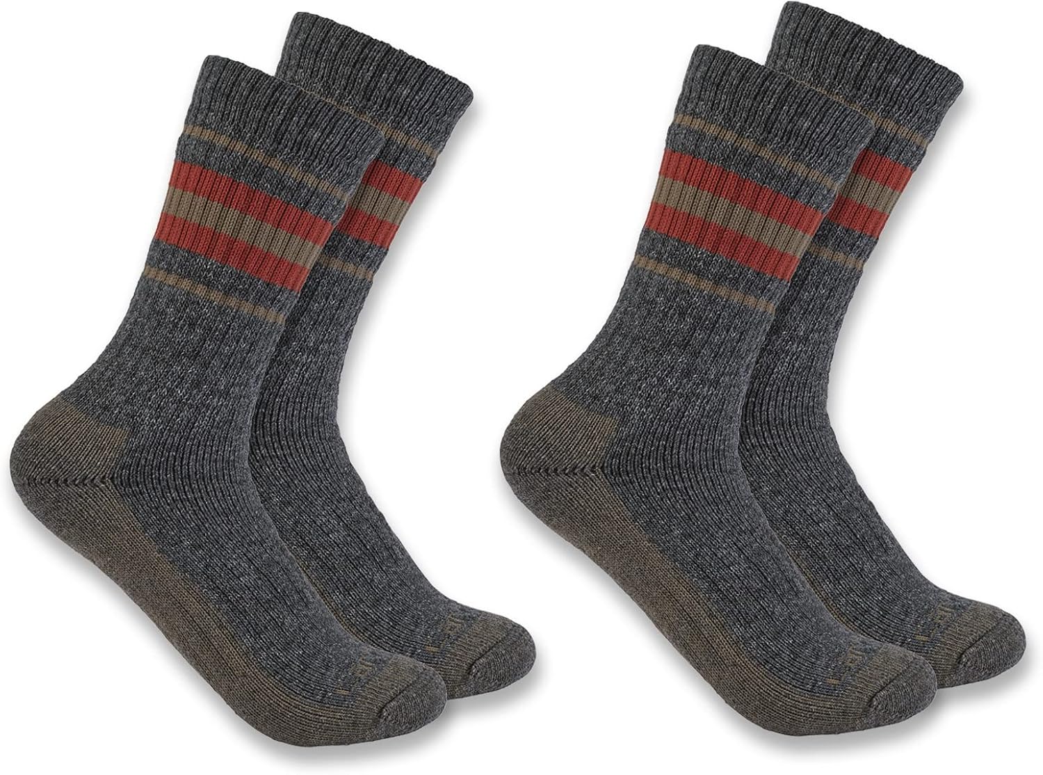 

Carhartt Women's SC8212W женские утепленные носки из смеси синтетики и шерсти, 2 пары, Moss