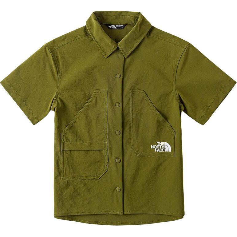 

Рубашка GS The North Face, оливково-зеленый