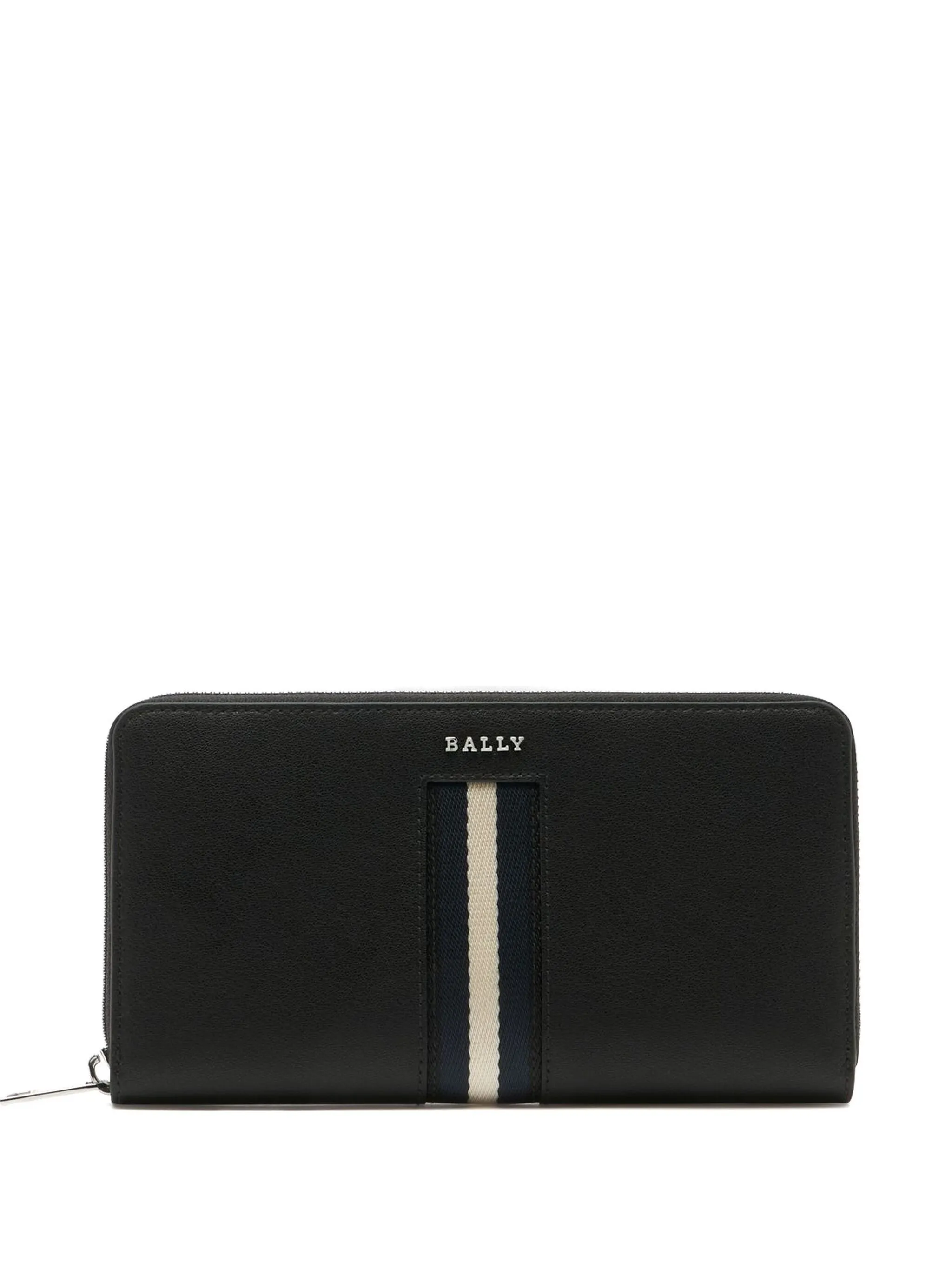 

Кошелек с лентой и логотипом Bally, черный
