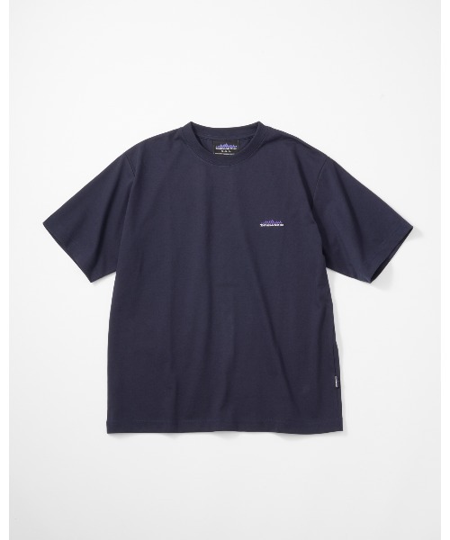 

Футболка с коротким рукавом, бренд Thousand Mile, темно-синий