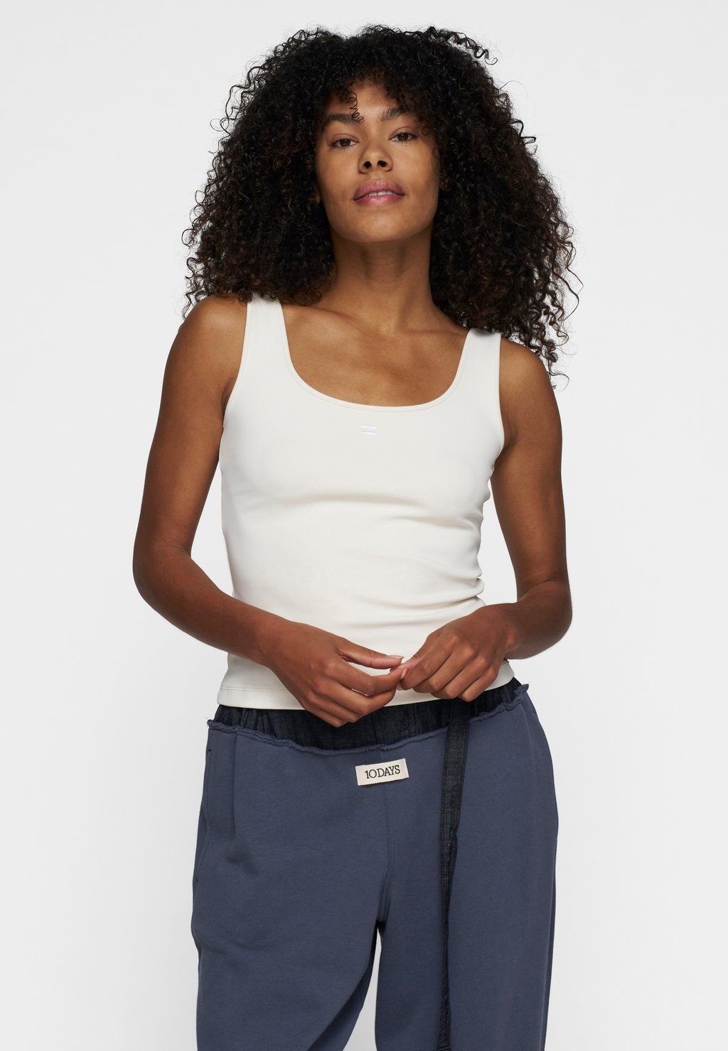 

Топ SLIM FIT 10DAYS, белый