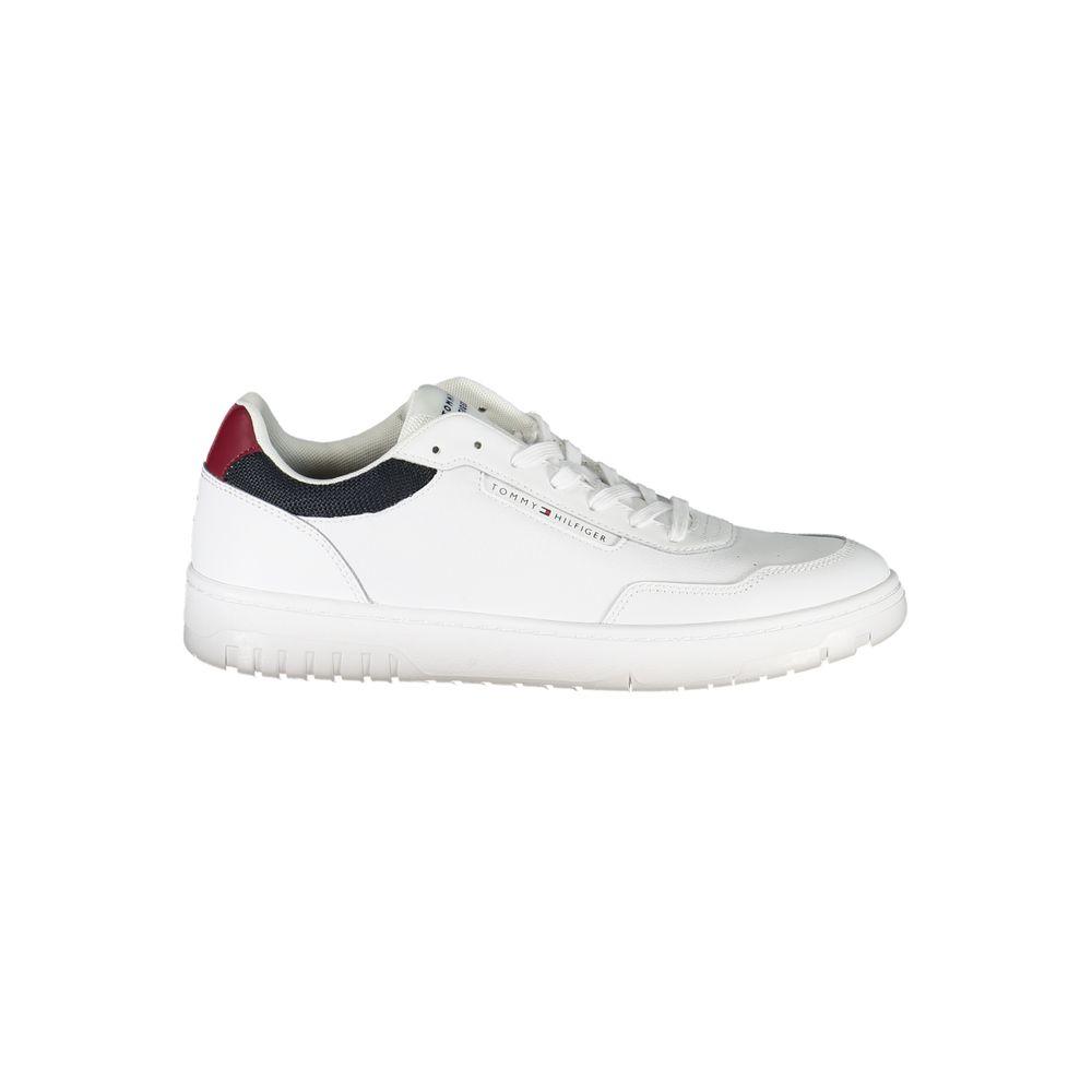 

Белые кожаные мужские кроссовки Tommy Hilfiger