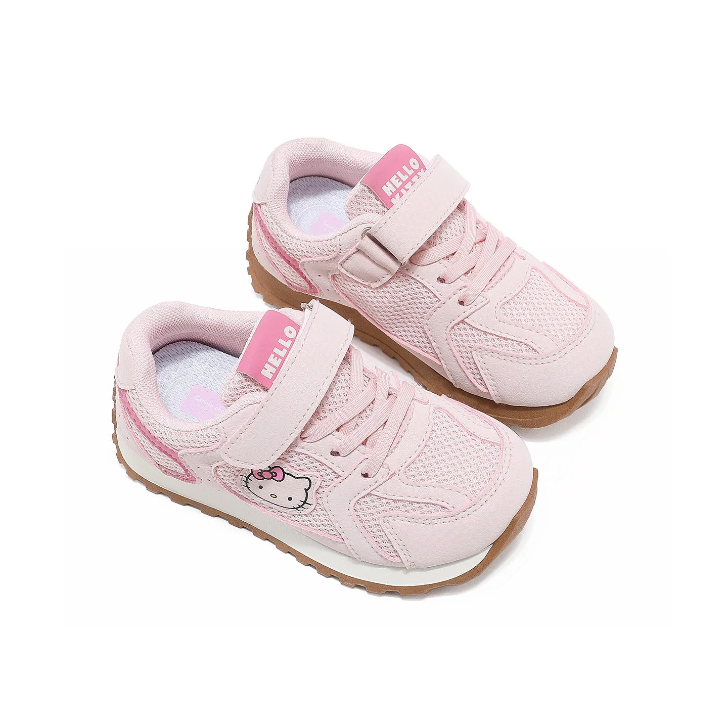 Детские кроссовки Hello Kitty из искусственной кожи Sanrio, розовый — фото 4