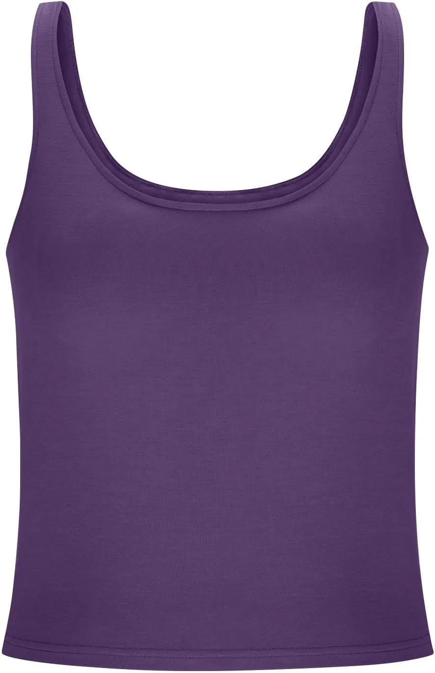Женский топ с встроенным бюстгальтером, Generic, Purple — фото 4