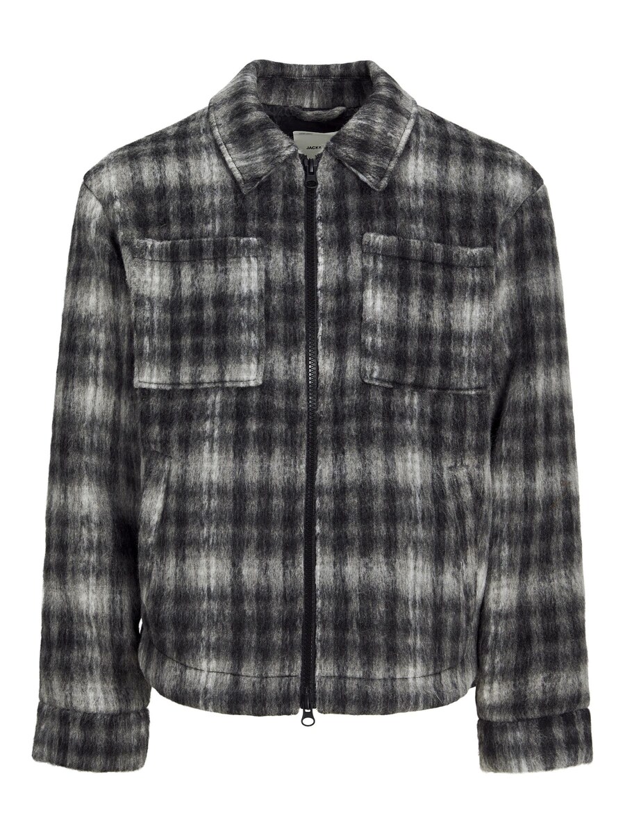 

Куртка межсезонная JACK & JONES, цвет Grey/Anthracite/Light grey, Черный, Куртка межсезонная JACK & JONES, цвет Grey/Anthracite/Light grey
