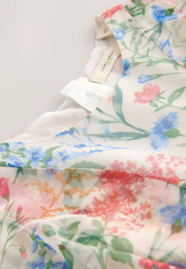 Платье повседневное с принтом, прямого кроя Laura Ashley, Multi Elston Garden — фото 3