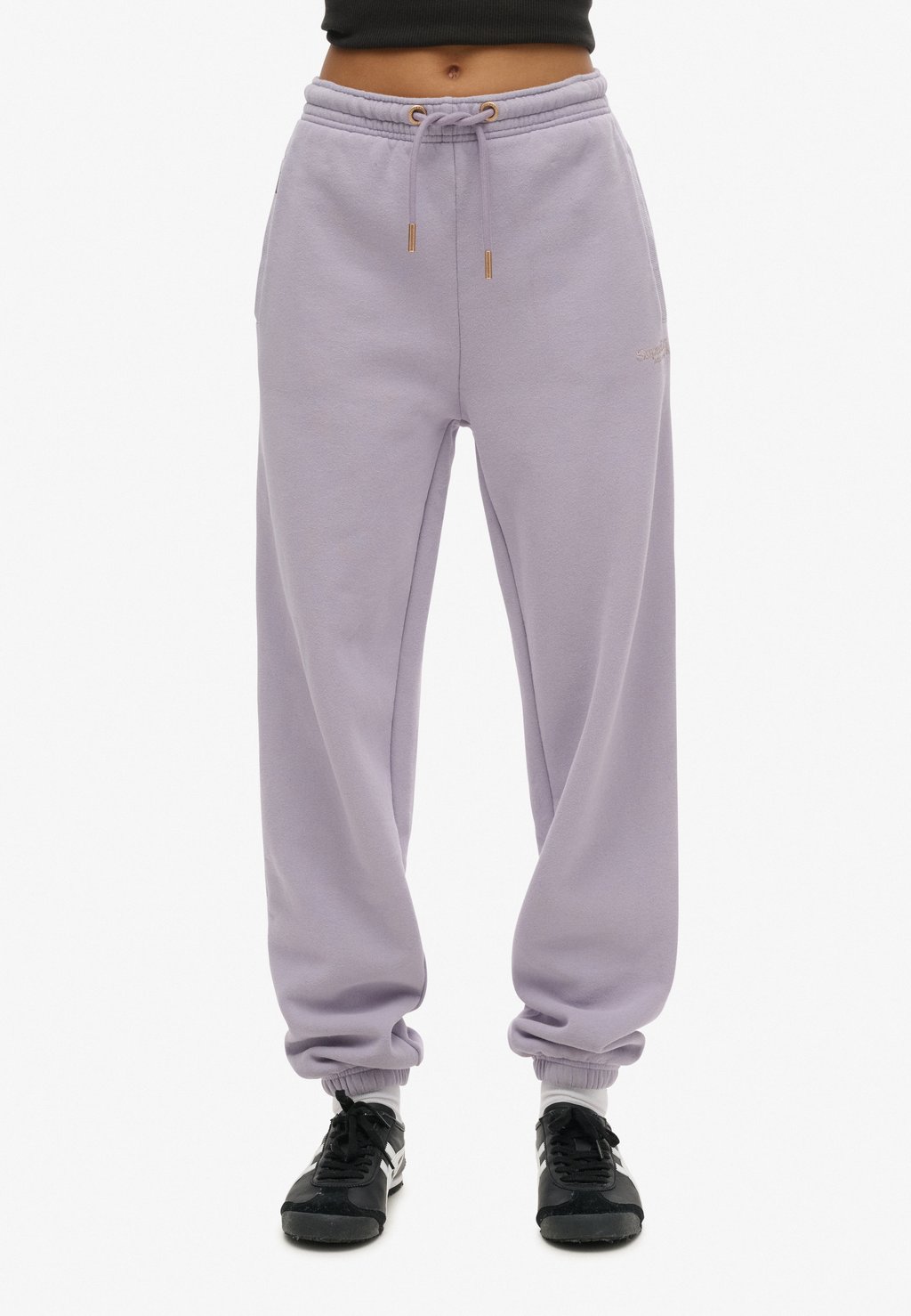 

Спортивные штаны ESSENTIAL LOGO CUFFED JOGGERS Superdry, фиолетовый