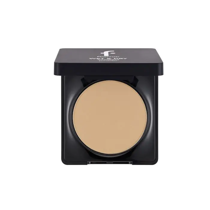 

Пудра для лица wet & dry compact powder polvos compactos Flormar, цвет 009 honey