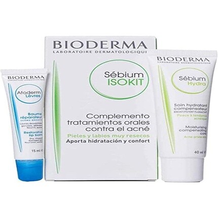 

Sebium By Isokit Крем для лица и бальзам для губ 40 мл, Bioderma