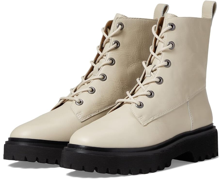 

Ботинки Madewell The Rayna Lace-Up in Leather, цвет Harvest Moon