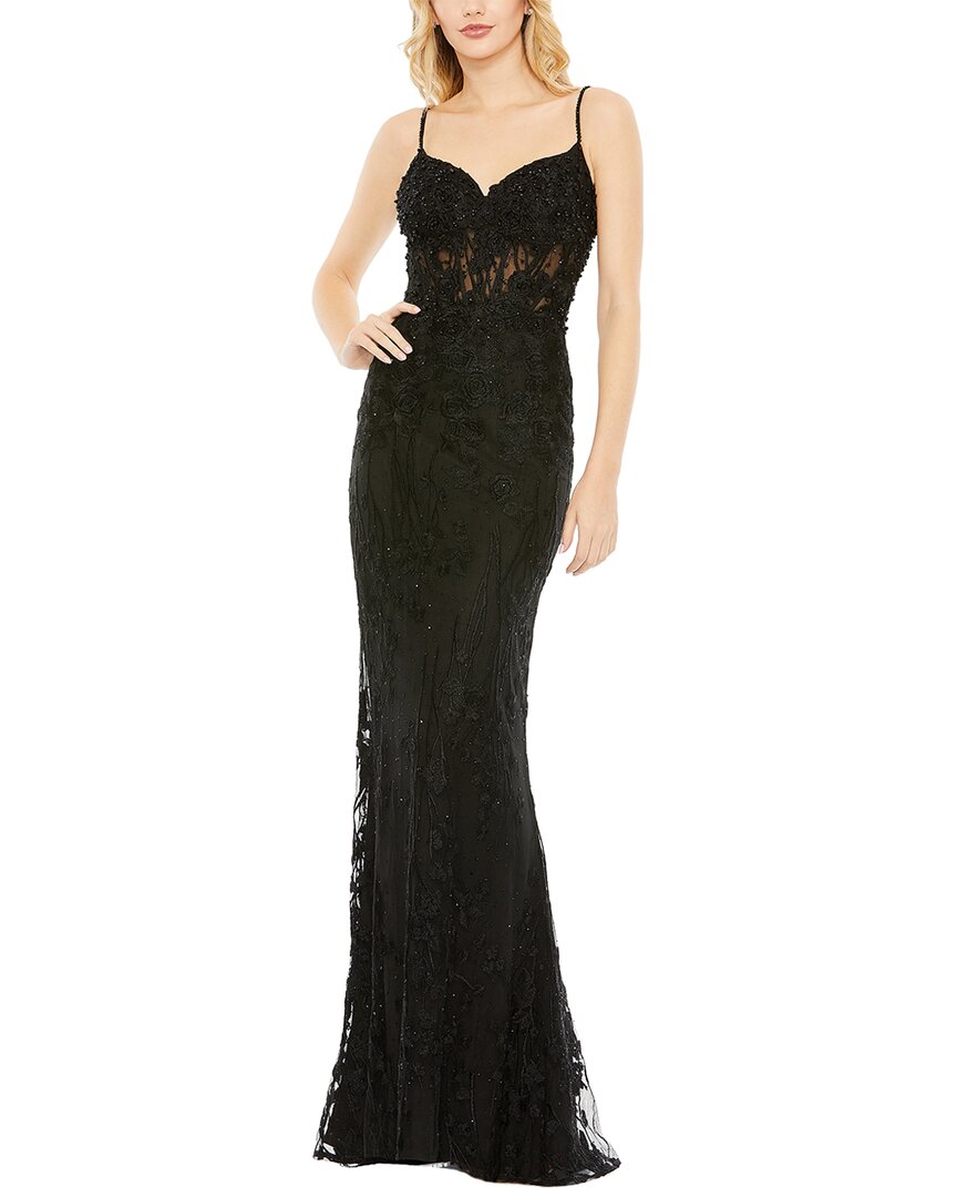 

Платье для трубы Mac Duggal, черный