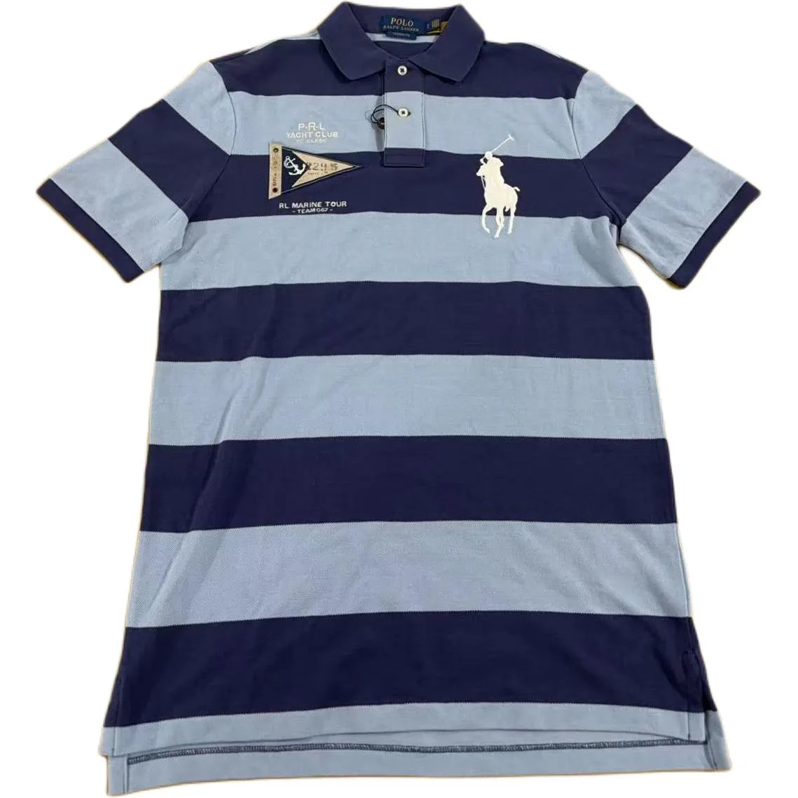 Футболка-поло Big Pony для мужчин Polo Ralph Lauren, синий