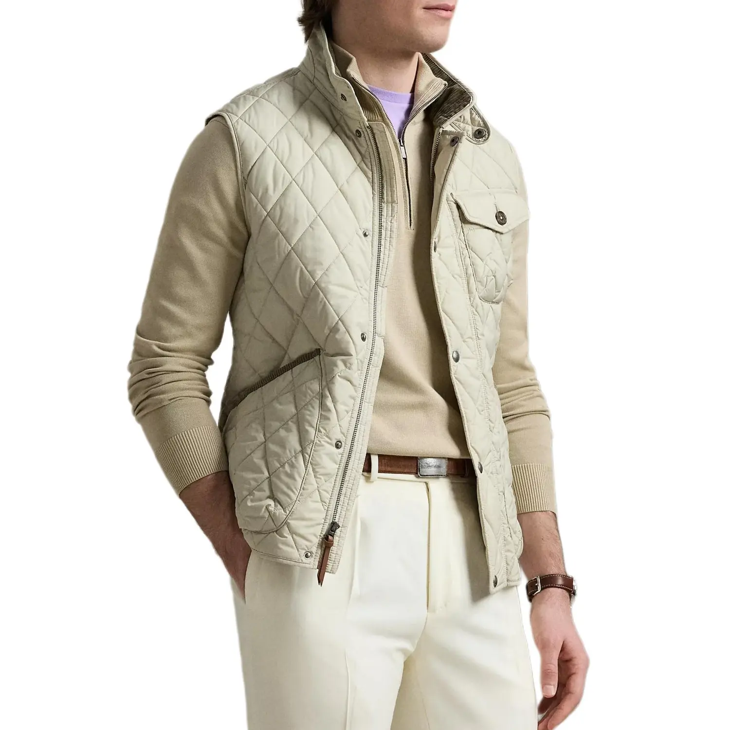 Polo Ralph Lauren Серая женская жилетка, Gray — фото 3