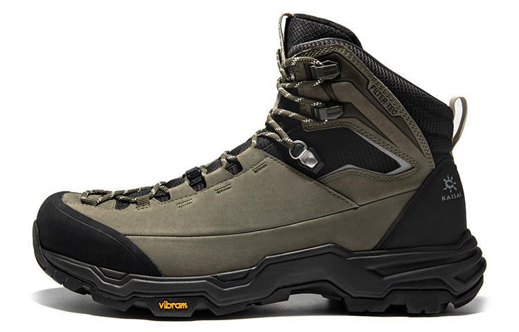 

KAILAS Кроссовки N53 2 FLT Collection Slip-Resistant Water-Resistant Mid-Top Outdoor Snowy Hiking Shoes Men's Deep Moss Green