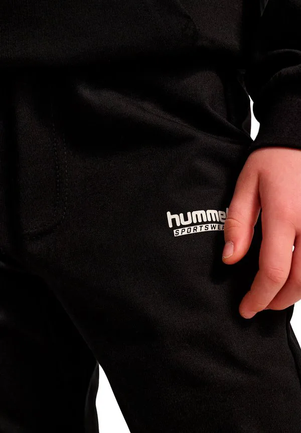 Спортивные штаны для младшего возраста с регулируемой талией Hummel, Black — фото 3