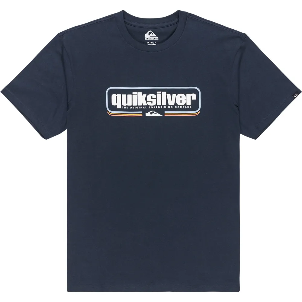 

Футболка с коротким рукавом Quiksilver Box Shaped, синий