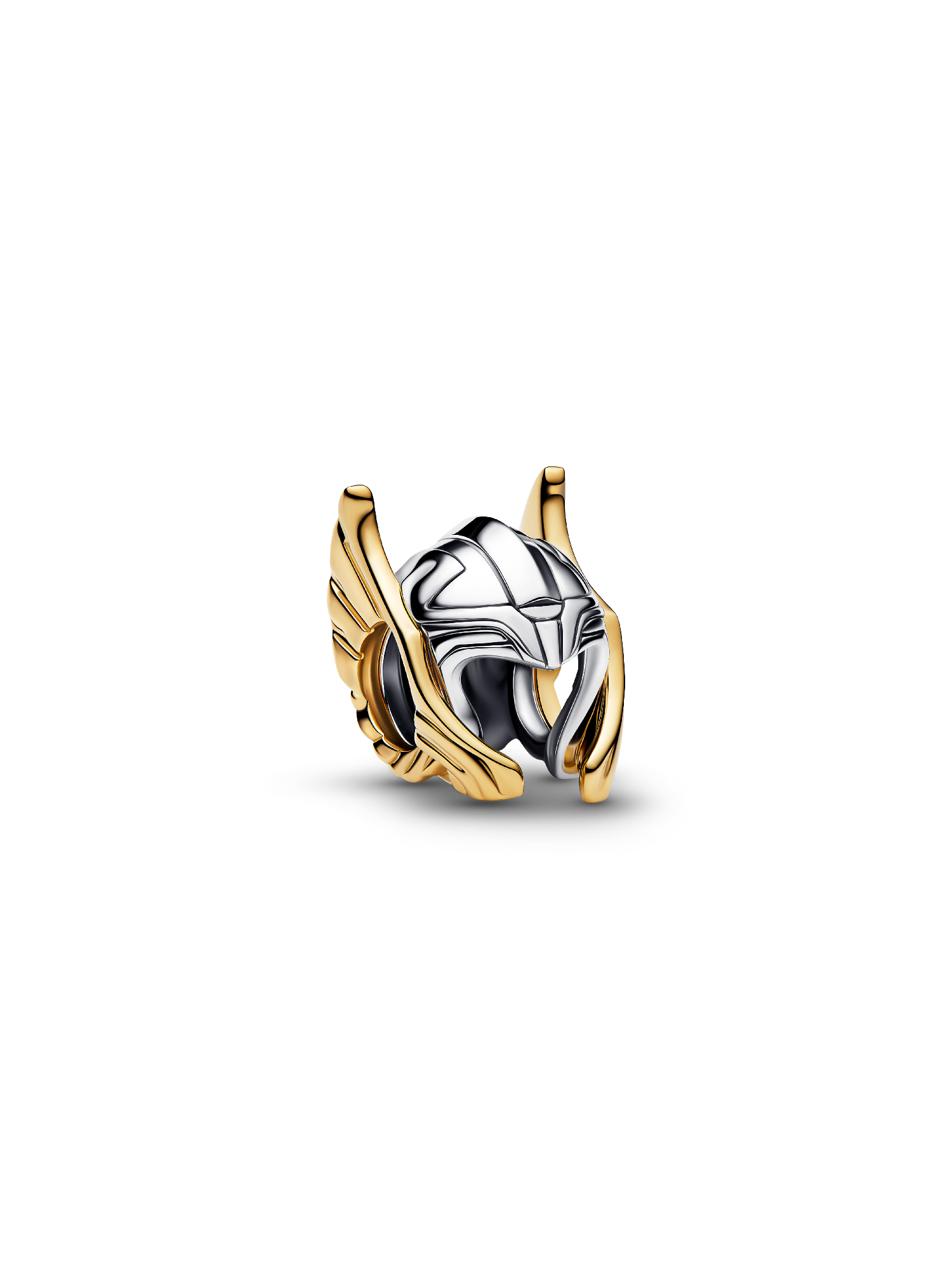 

Шарм Pandora Marvel Thor Helmet, стерлинговое серебро, покрытие 14-каратным золотом