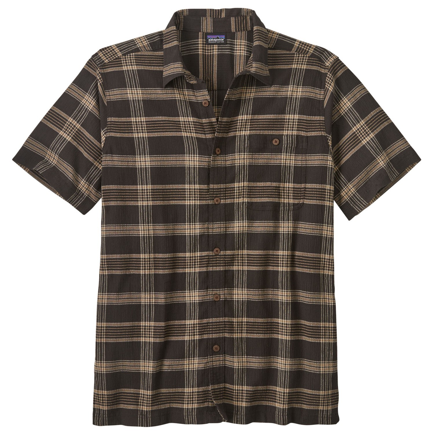 

Рубашка Patagonia A/C Shirt, цвет Discovery/Ink Black