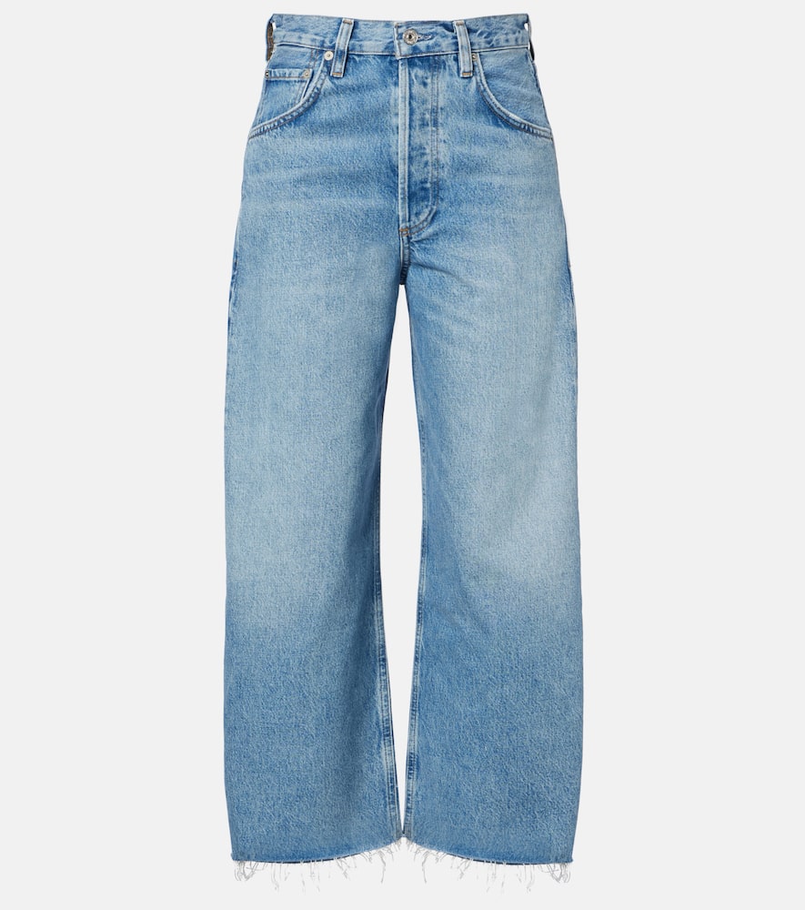 

Укороченные джинсы с широкими штанинами Ayla Citizens of Humanity, Corrin (Md/Lt Indigo)