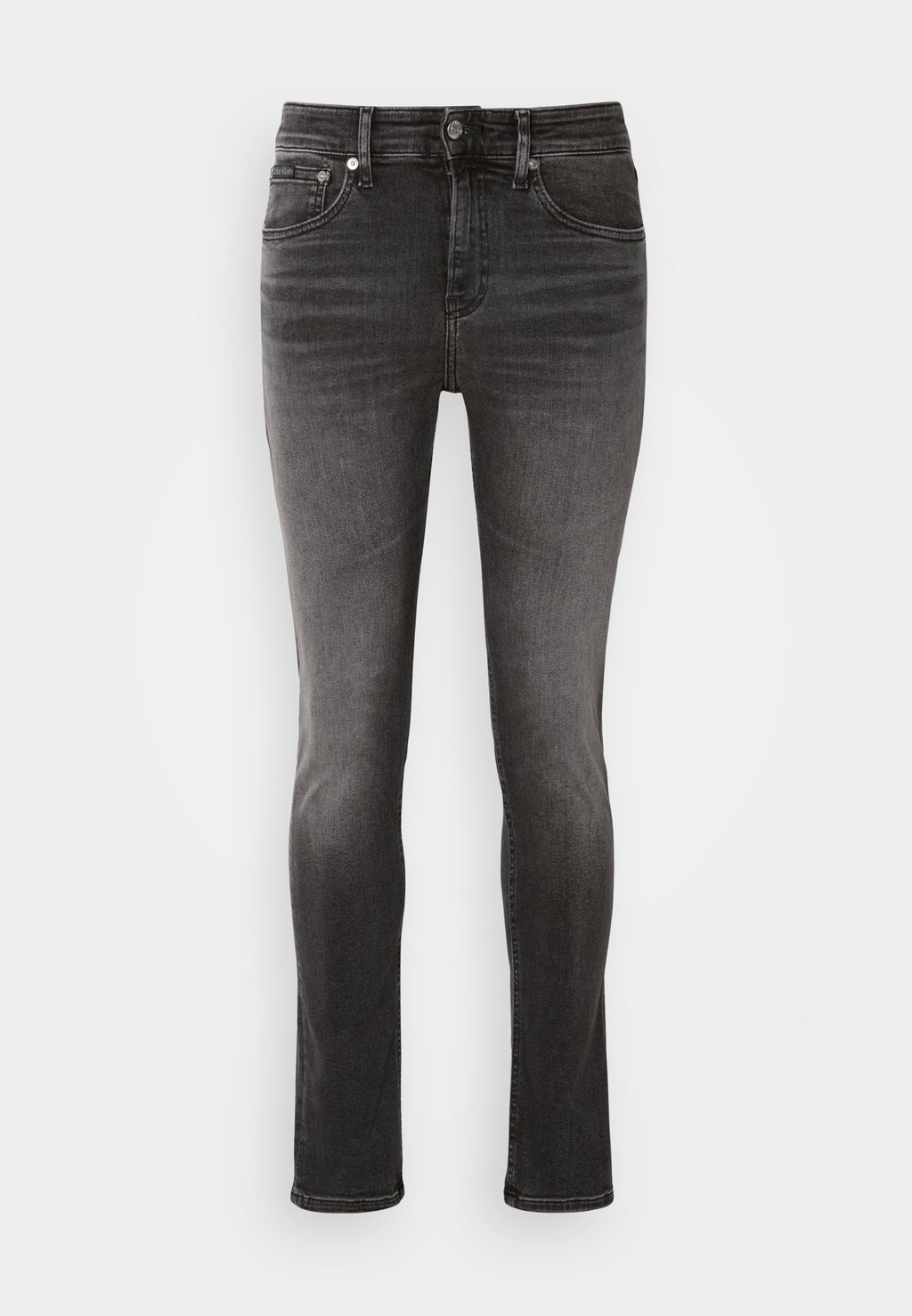 

Джинсы облегающие Calvin Klein Jeans, черный деним