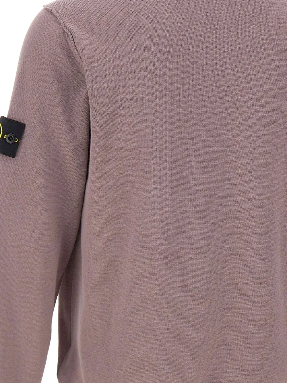 Толстовка с круглым вырезом и логотипом Stone Island, розовый — фото 4