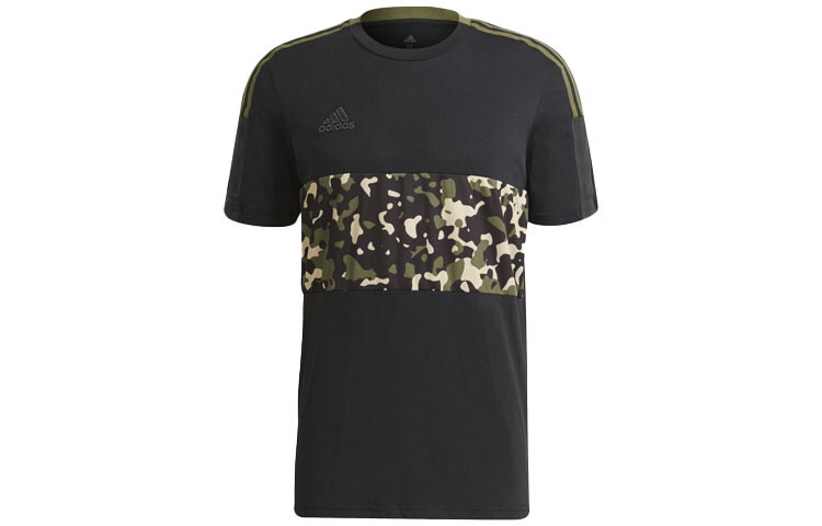 

Футбольная майка мужская черная Adidas, черный