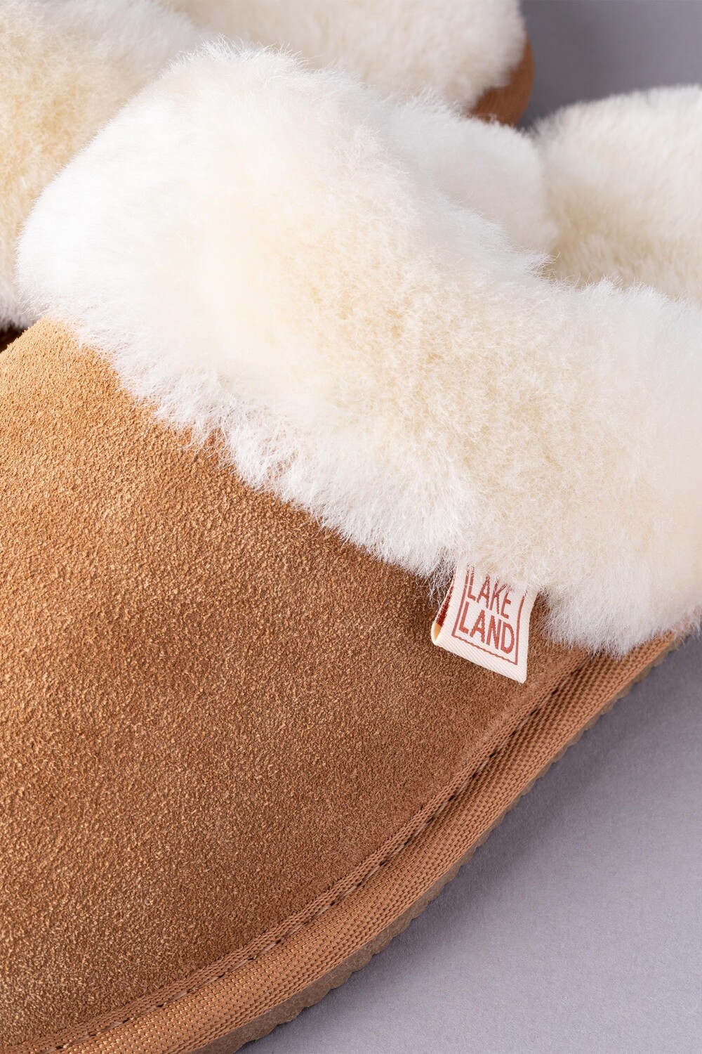 Женские слипоны Lakeland из овчины Lakeland Leather, коричневый — фото 2