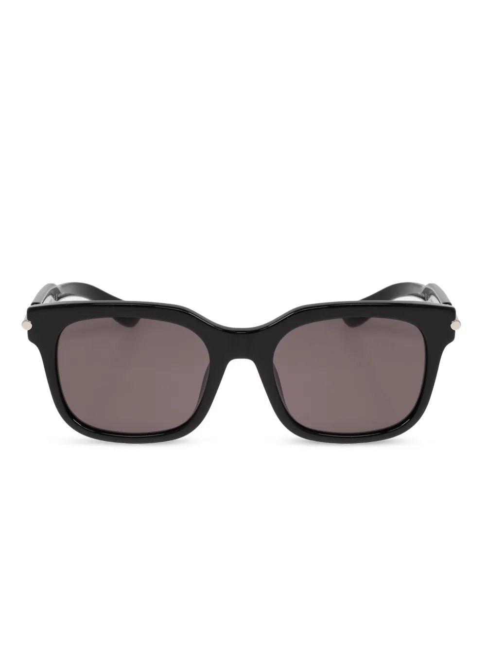 

Солнцезащитные очки в квадратной оправе Alexander McQueen Eyewear, черный