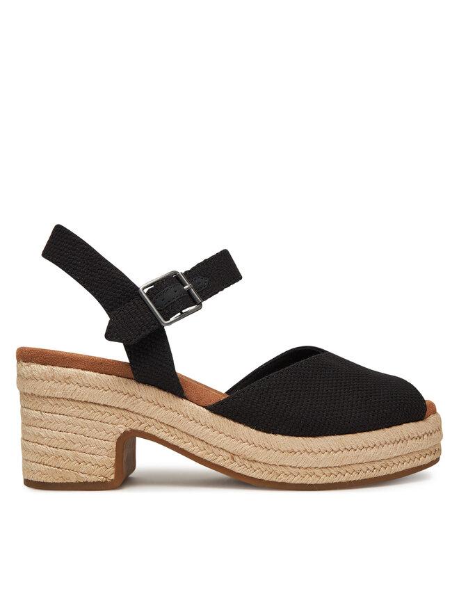 Эспадрильи Isla Peep Toe 10021982 Toms, черный