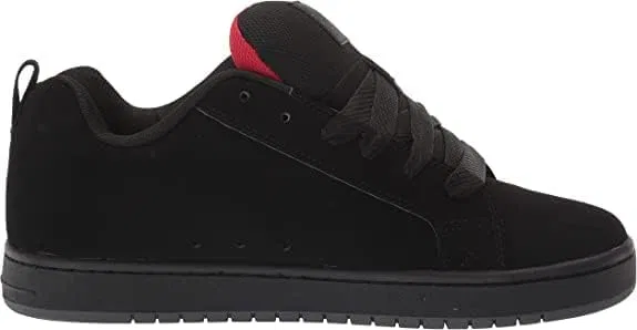 Кроссовки для скейтбординга DC Shoes Court Graffik, Black/Red — фото 3