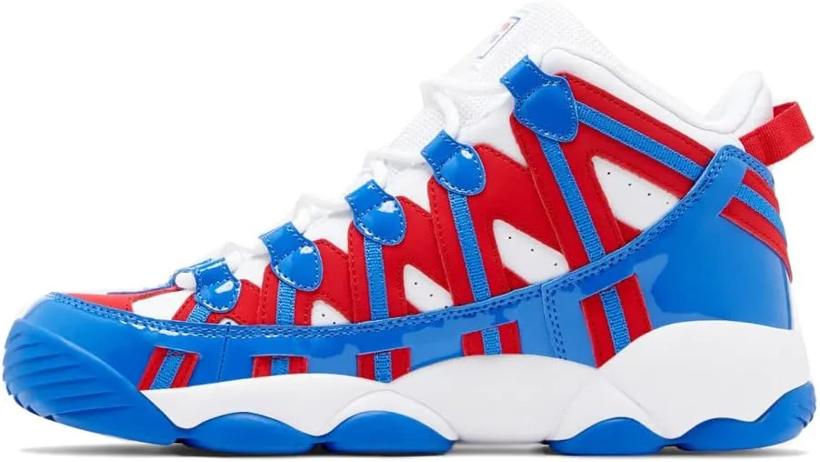 Мужские кроссовки FILA Stackhouse Spaghetti Trainers, белый/красный/синий — фото 2