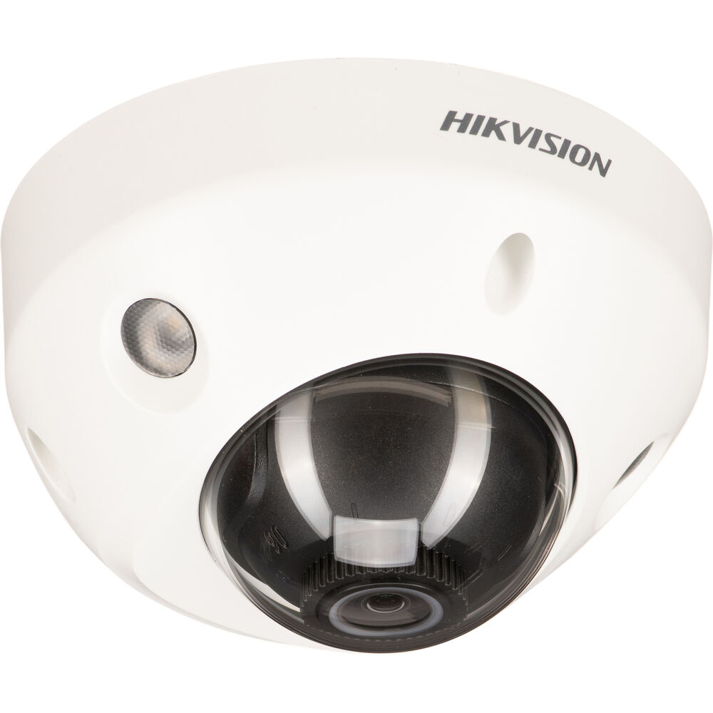 

Уличная сетевая мини-купольная камера Hikvision ColorVu DS-2CD2547G2-LS 4 МП с объективом 2,8 мм (белая)