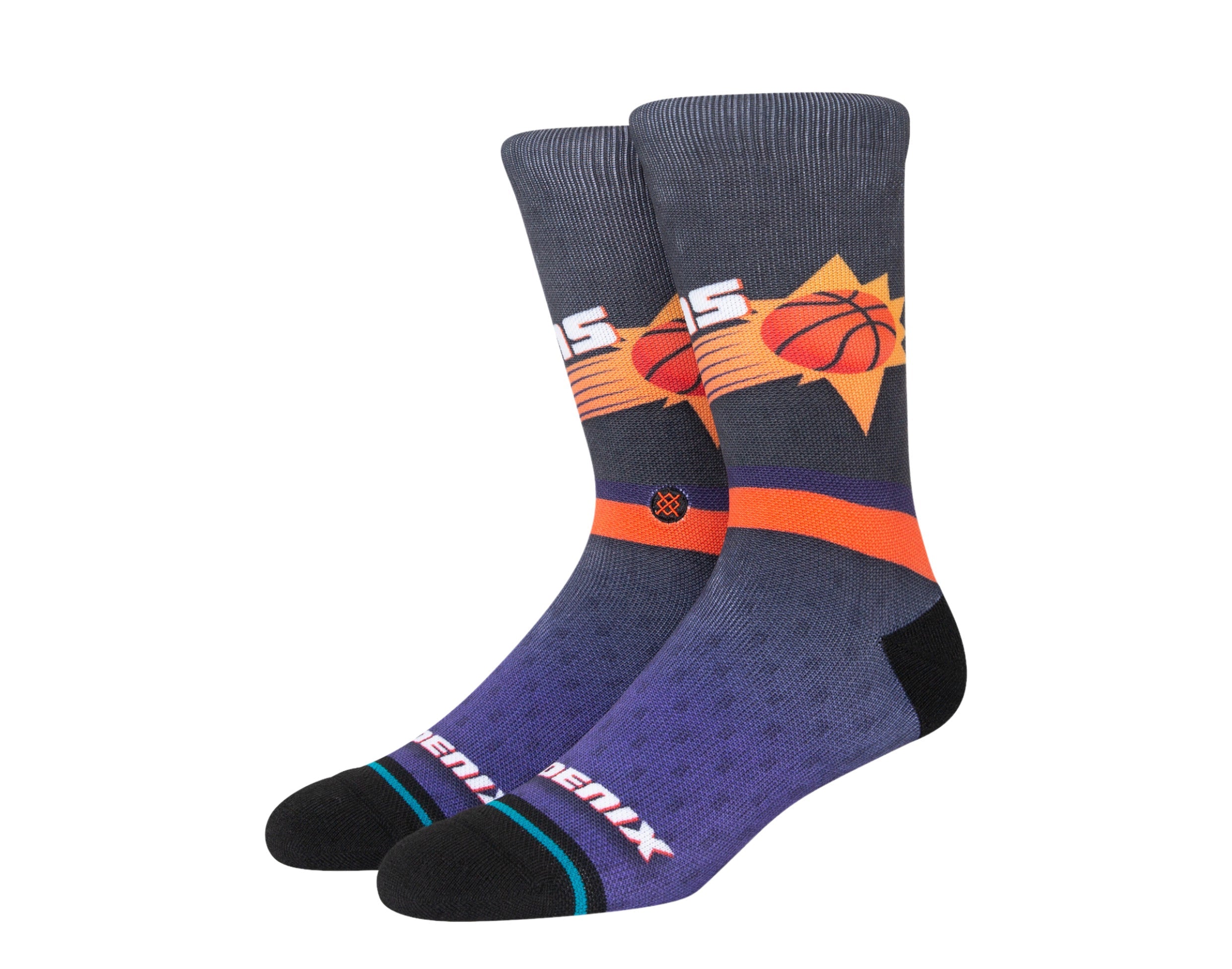 

Носки Stance x NBA Phoenix Suns Fader Crew черно-красные A558A22FAX-BLK
