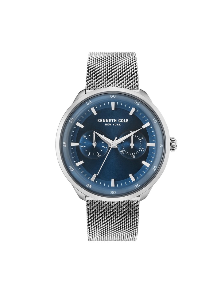 

Kenneth Cole Кварцевые часы KC50577003 серебристого цвета