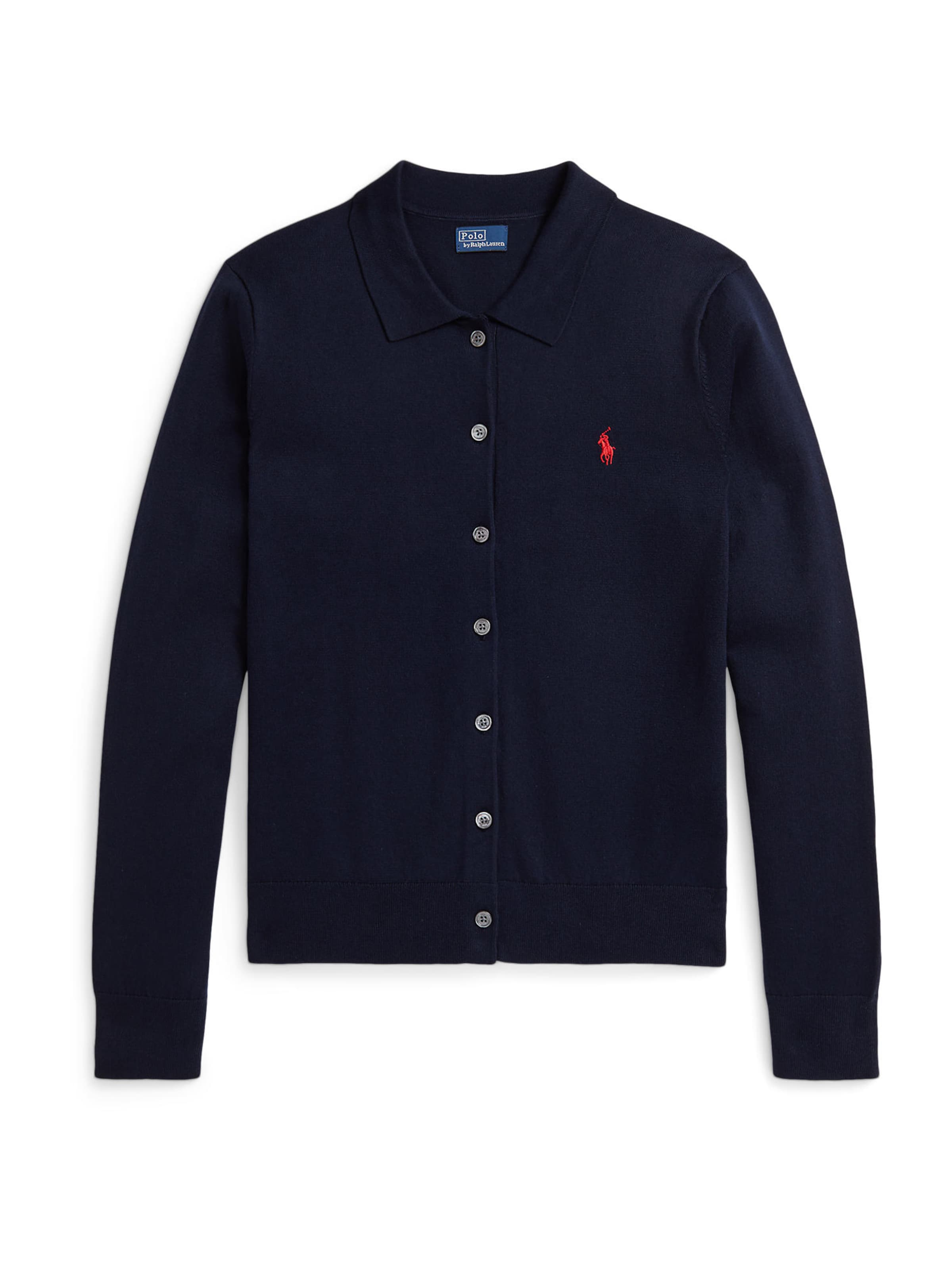 

Polo Ralph Lauren Вязаный кардиган в цвете navy