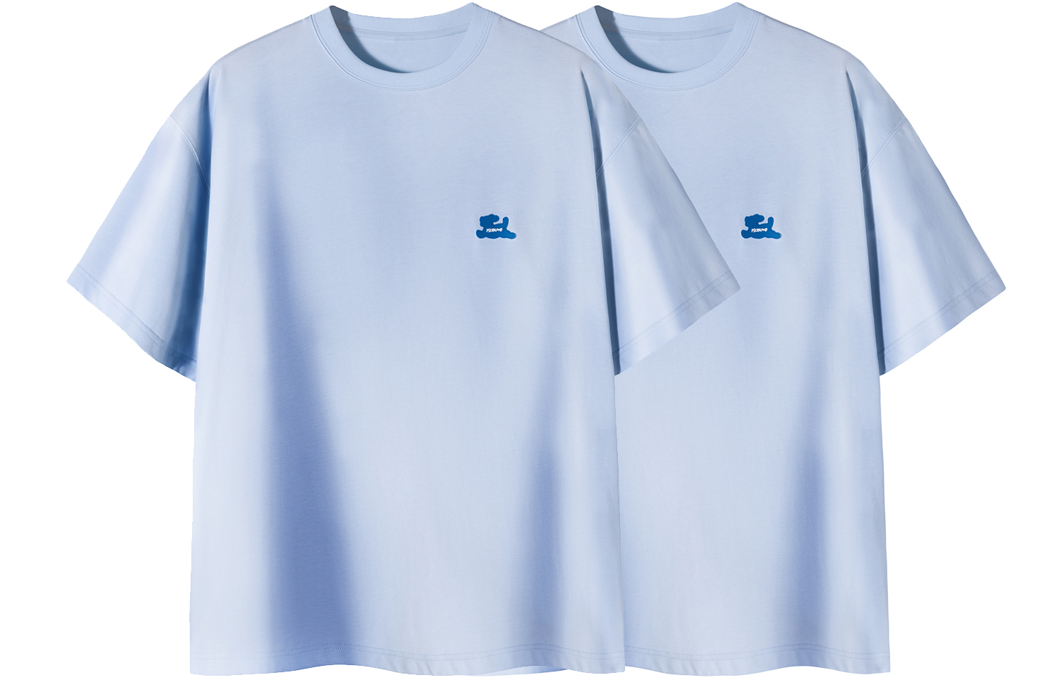 

Футболка Puppy Collection Unisex PSO Brand, 2 pack (светло-синий)