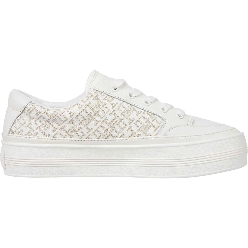 Кроссовки Tommy Hilfiger Vulc Monogram, белый
