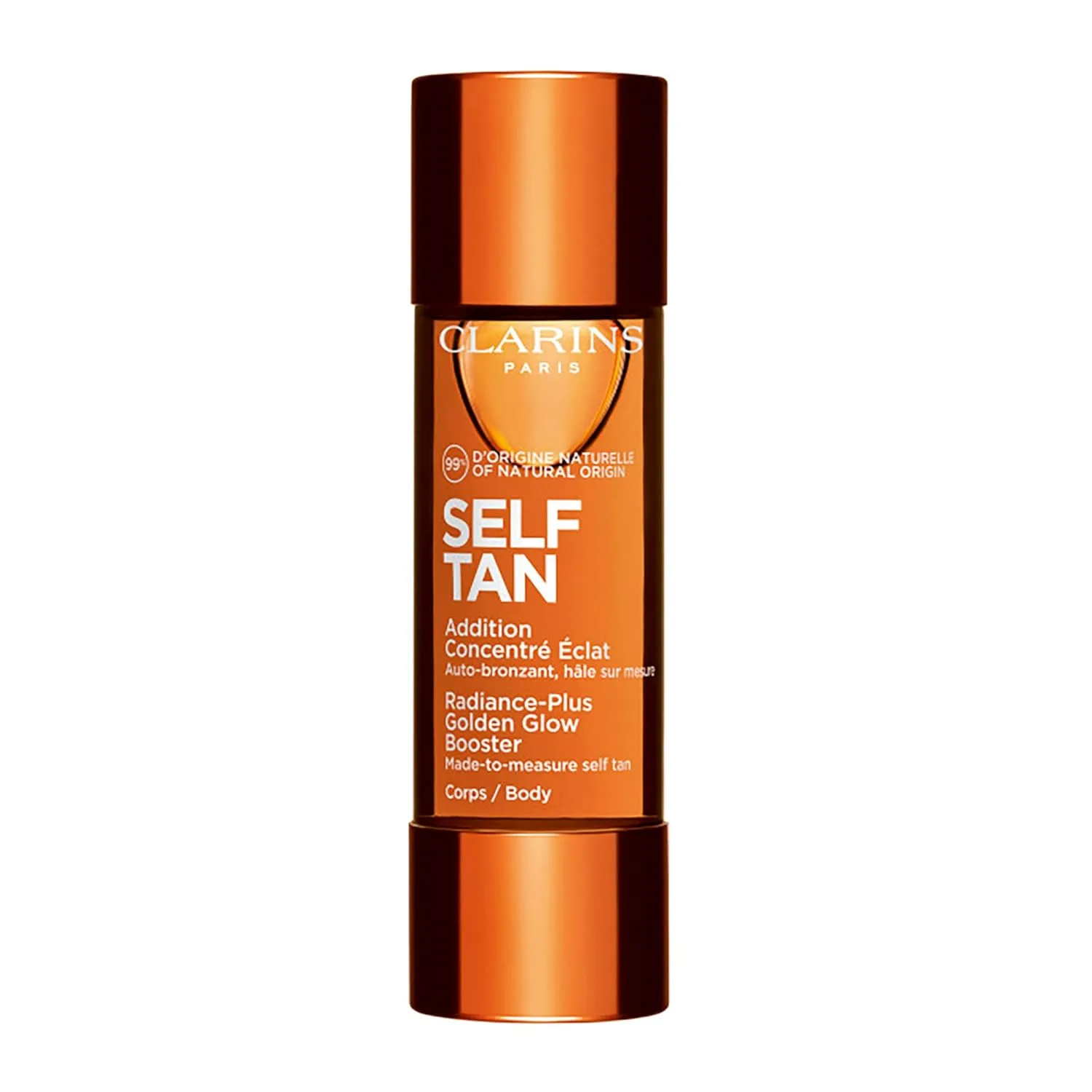 Clarins Self Tanning Body Booster, капли для автозагара для тела, чтобы смешивать с увлажняющим кремом, 30 мл 29,6 мл (1 шт.)