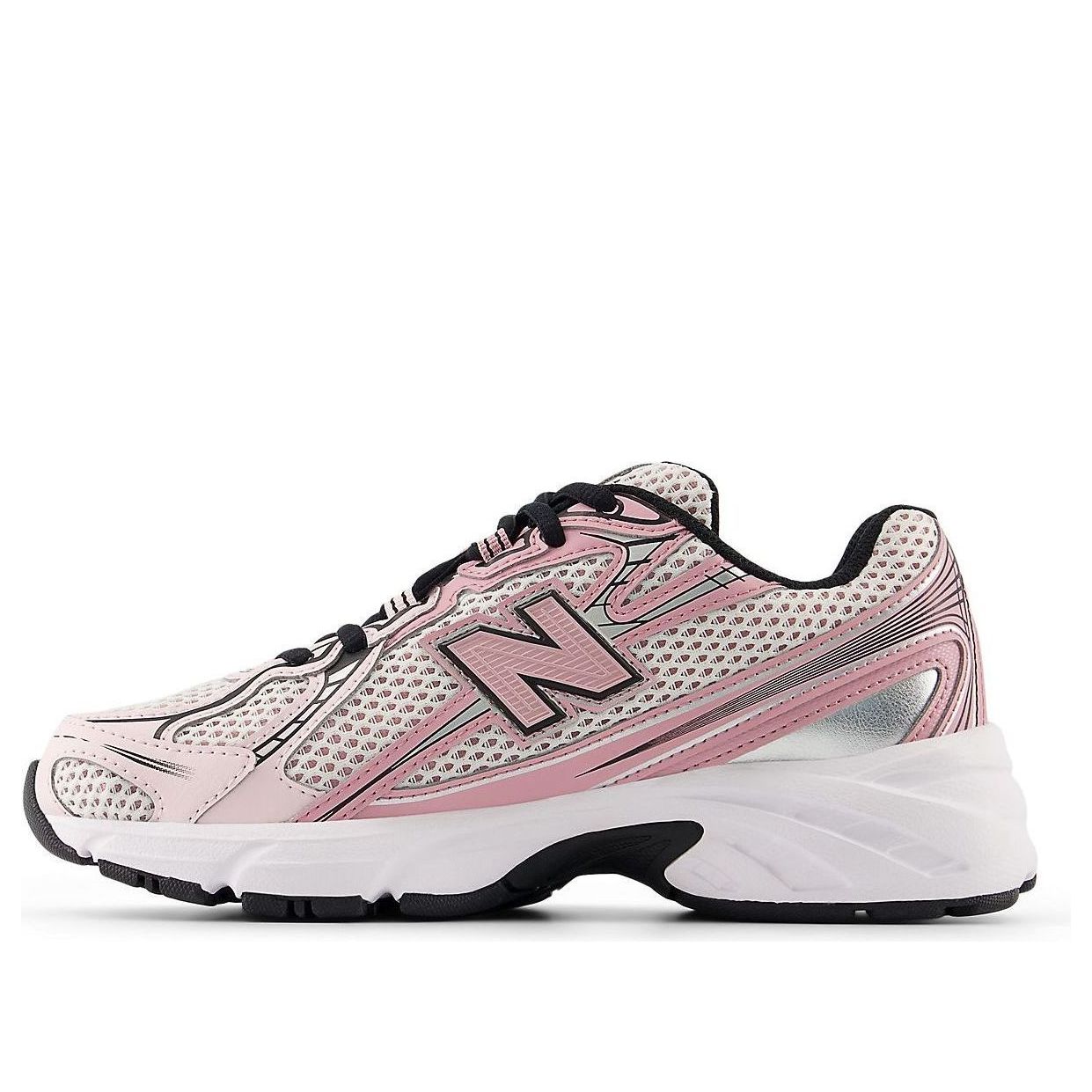 (GS) New Balance 740v2 'Washed Burgundy Pink Taffy'